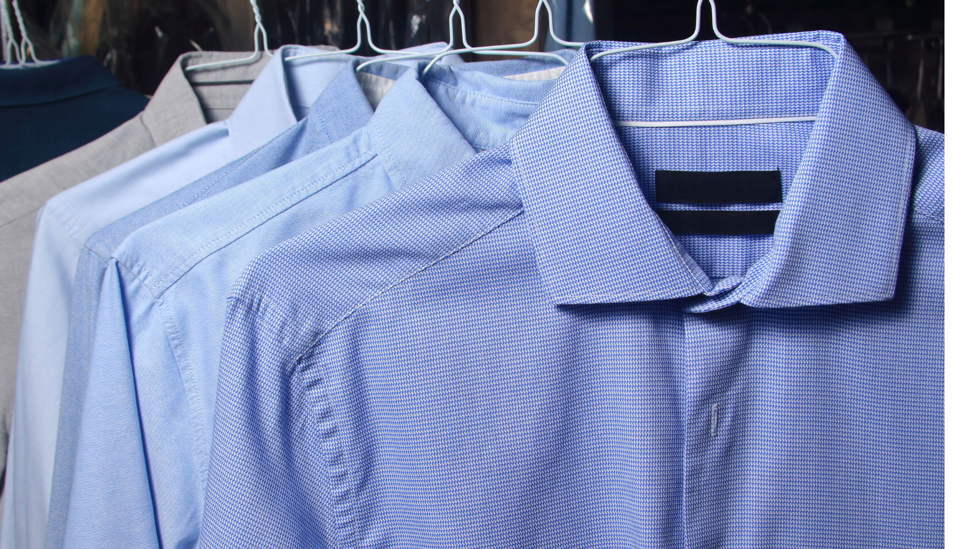 Beautifully pressed shirts